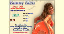 Desktop Screenshot of bunnybleu.com