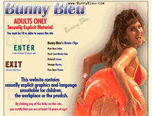 Tablet Screenshot of bunnybleu.com